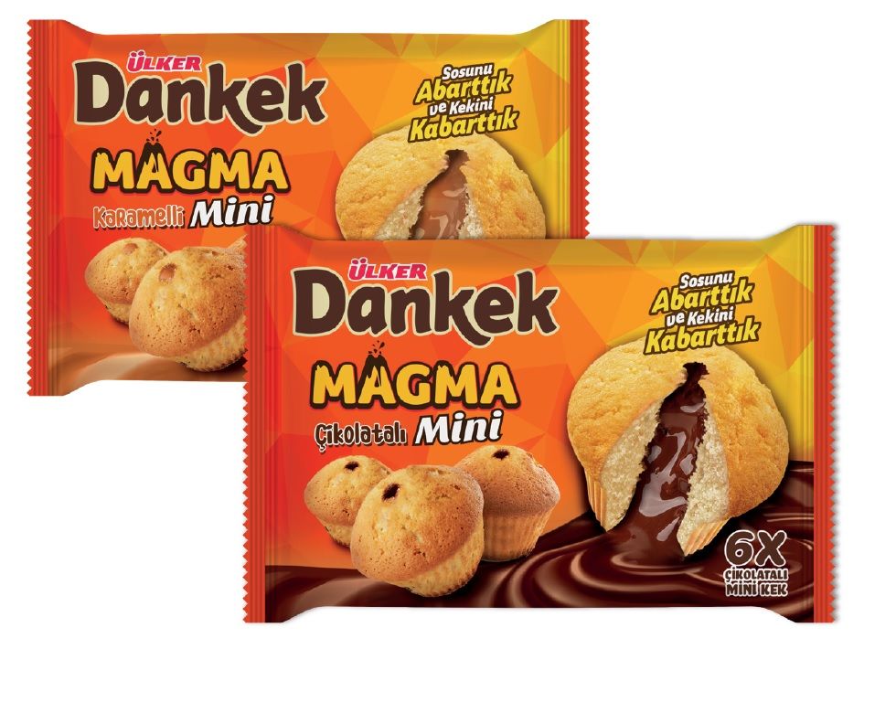 ÜLKERXXXX K.DANKEK MAGMA MİNİ KARAMELLİ 210GR 818-01 1*12