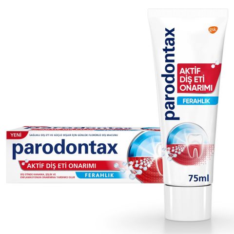 PARODONTAX 75ML AKTİF DİŞ ETİ ONARIMI FERAHLIK 1*12