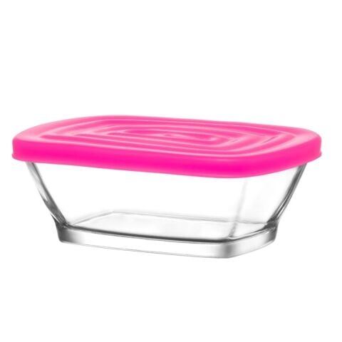 GÜRALLAR LAV SAKLAMA KABI TEKLİ PEMBE KAPAK 375CC DEF247 1*48