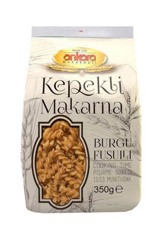 ANKARA.KEPEKLİ BURGU MAKARNA 350G 1*20