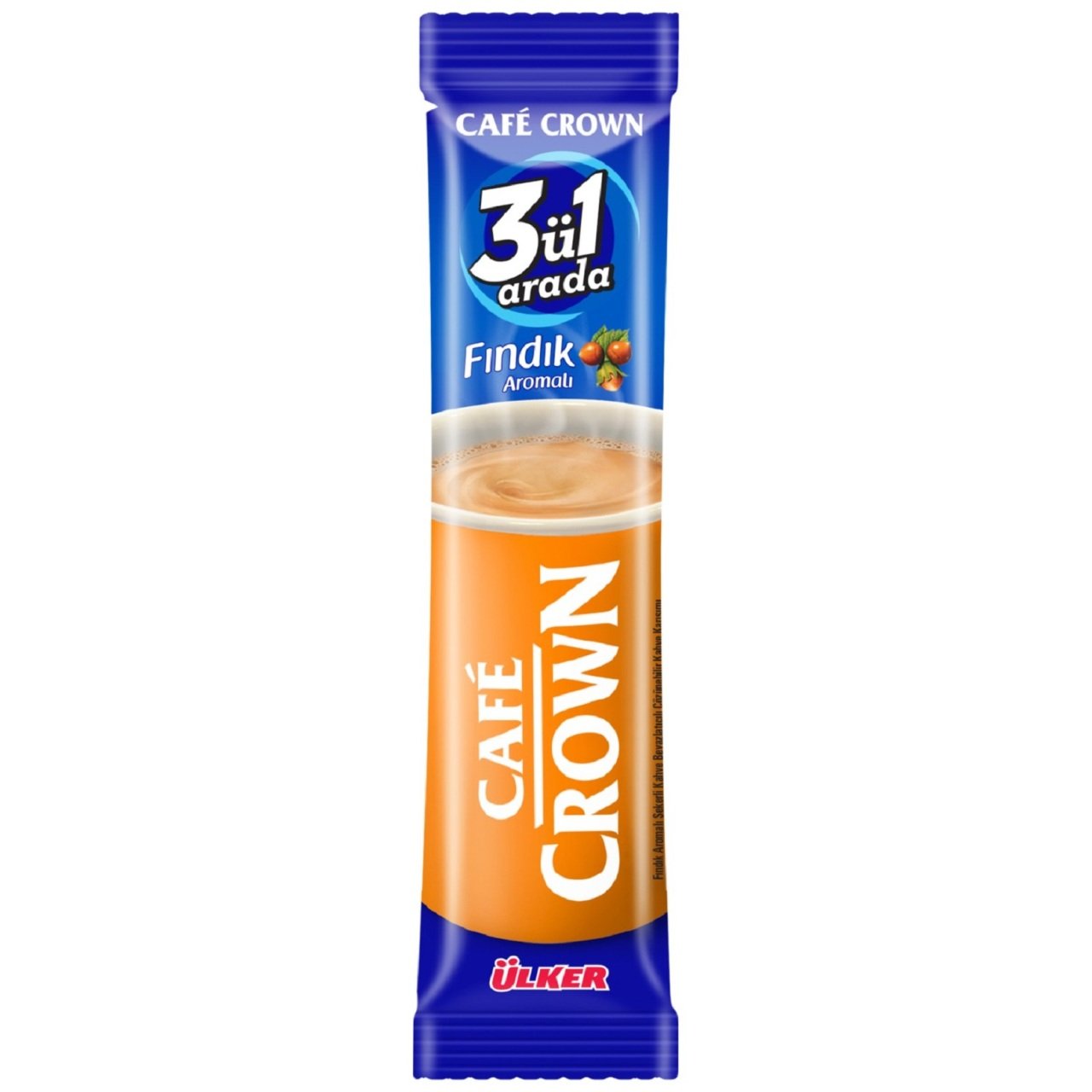 CAFE CROWN TEKLİ 3İN1 FINDIK 13GR 1973-00 1*40*8