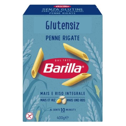 BARİLLA MAK. GLUTENSİZ PENNE RIGATE 400G KUTU 1*14