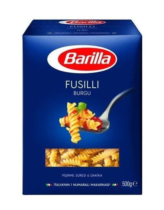 BARİLLA MAK.BURGU 500G N.34 KUTU 1*9