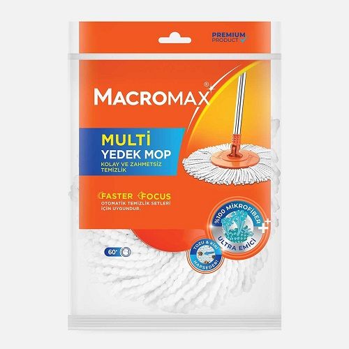 MACROMAX MOP MULTİ YEDEK FASTER 2025304 1*12