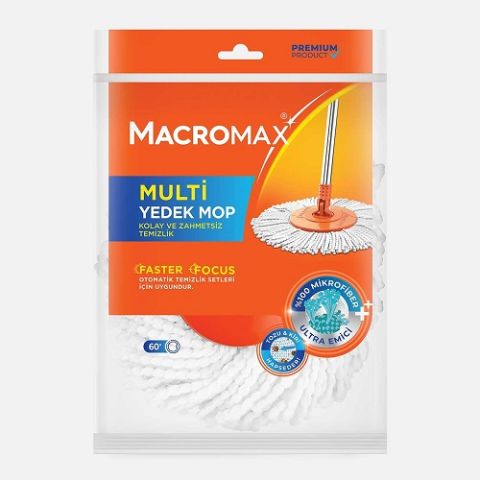 MACROMAX MOP MULTİ YEDEK FASTER 2025304 1*12