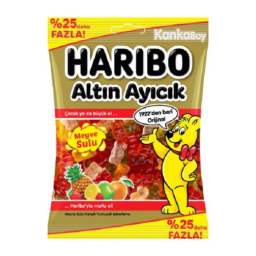 HARİBO ALTIN AYICIK %25 FAZLA 100GR 1*36