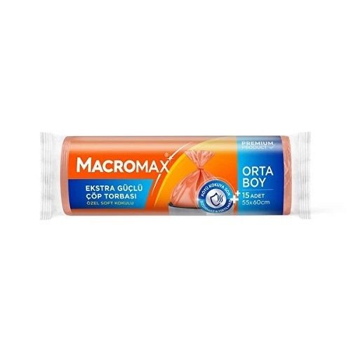 MACROMAX ÇÖP POŞ.ORTA EXT.GÜÇ 15Lİ 2025617 1*25