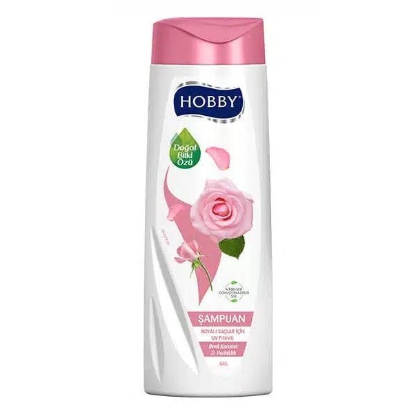 HOBBY Ş.ŞAMPUAN 500ML GÜL UV FİLTRE BOYALI SAÇ 1*12