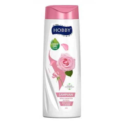 HOBBY Ş.ŞAMPUAN 500ML GÜL UV FİLTRE BOYALI SAÇ 1*12
