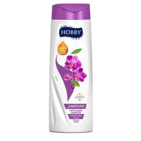 HOBBY Ş.ŞAMPUAN 500ML DEFNE &ORKİDE MAT VE CANSIZ SAÇ 1*12