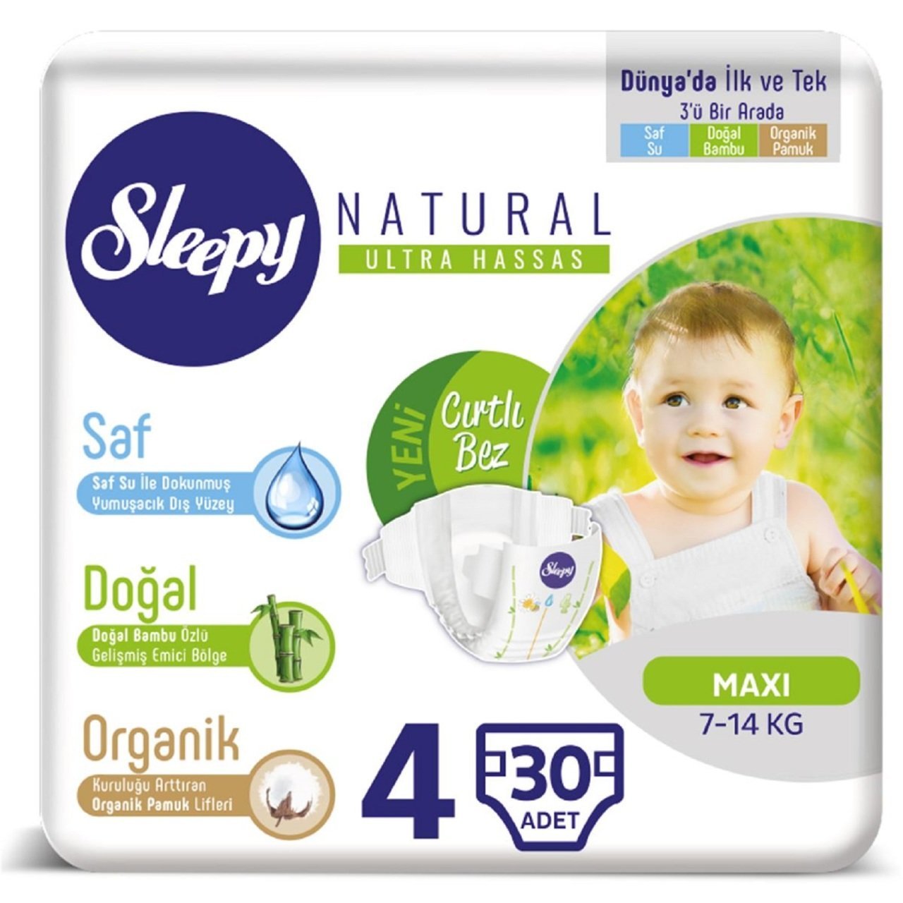 SLEEPYXXXX B.JUMBO. 4MAXİ 7-14KG 30'LU 1*5