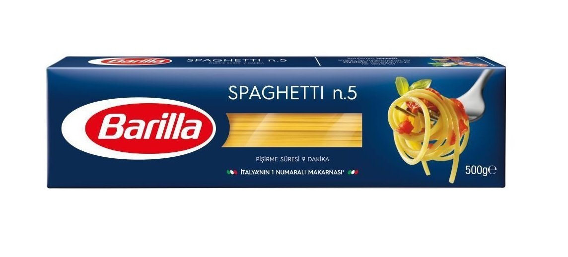 BARİLLA MAK.SPAGHETTI 500G N.5 KUTU 1*16