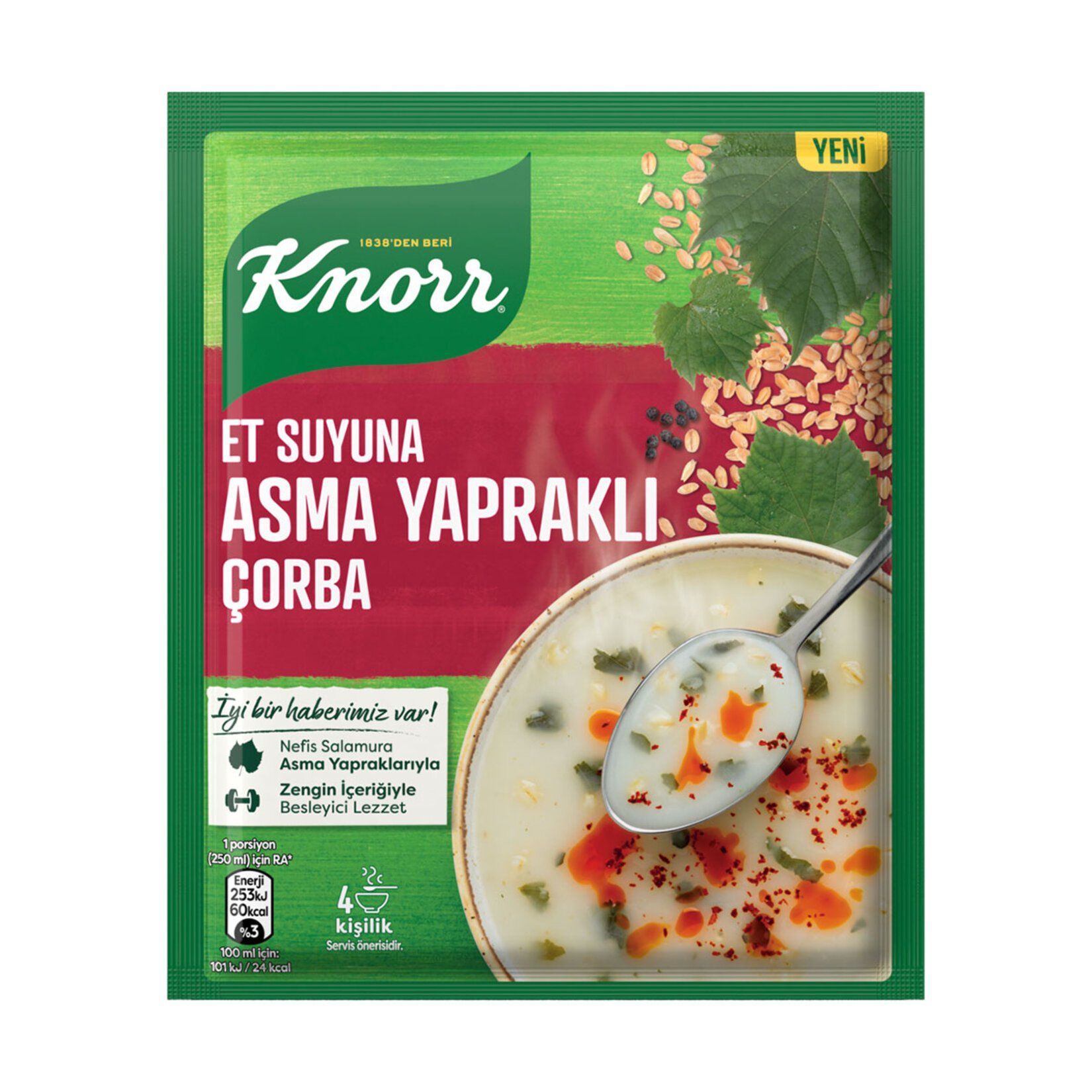 KNORR Ç.KL.ET SUYUNA ASMA YAP. 75G 1*12*12 ////