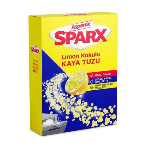 PEROS SPARX BUL.KAYA TUZU 1,5KG LİMON KOKULU 1*12