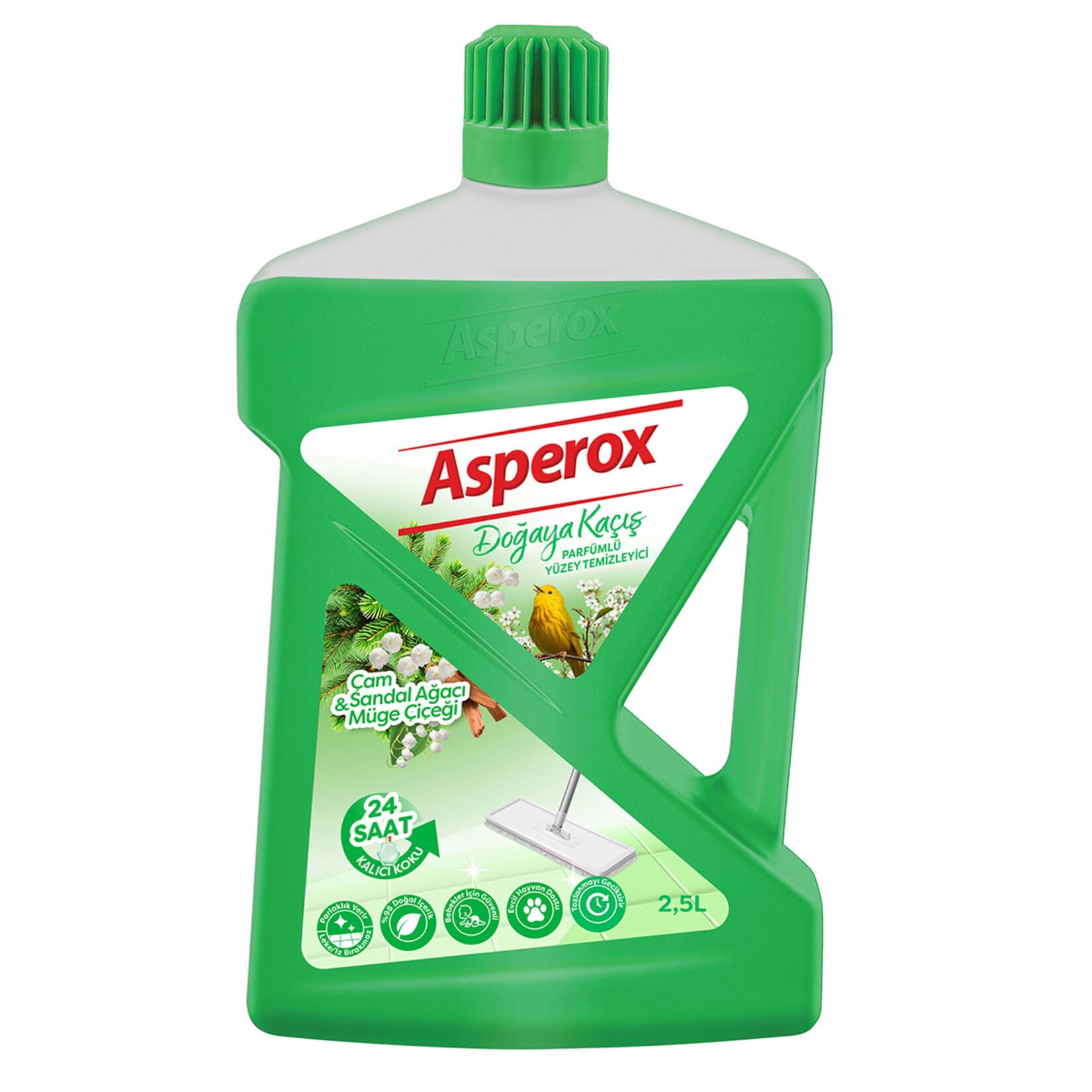 PEROS ASPEROX YÜZEY 2.5L DOĞAYA KAÇIŞ ÇAM& SANDAL& MÜGE 1*6