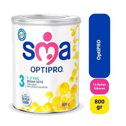 WYETH SMA 800GR 3 OPT.DEVAM SÜTÜ 1-3 YAŞ 1*6