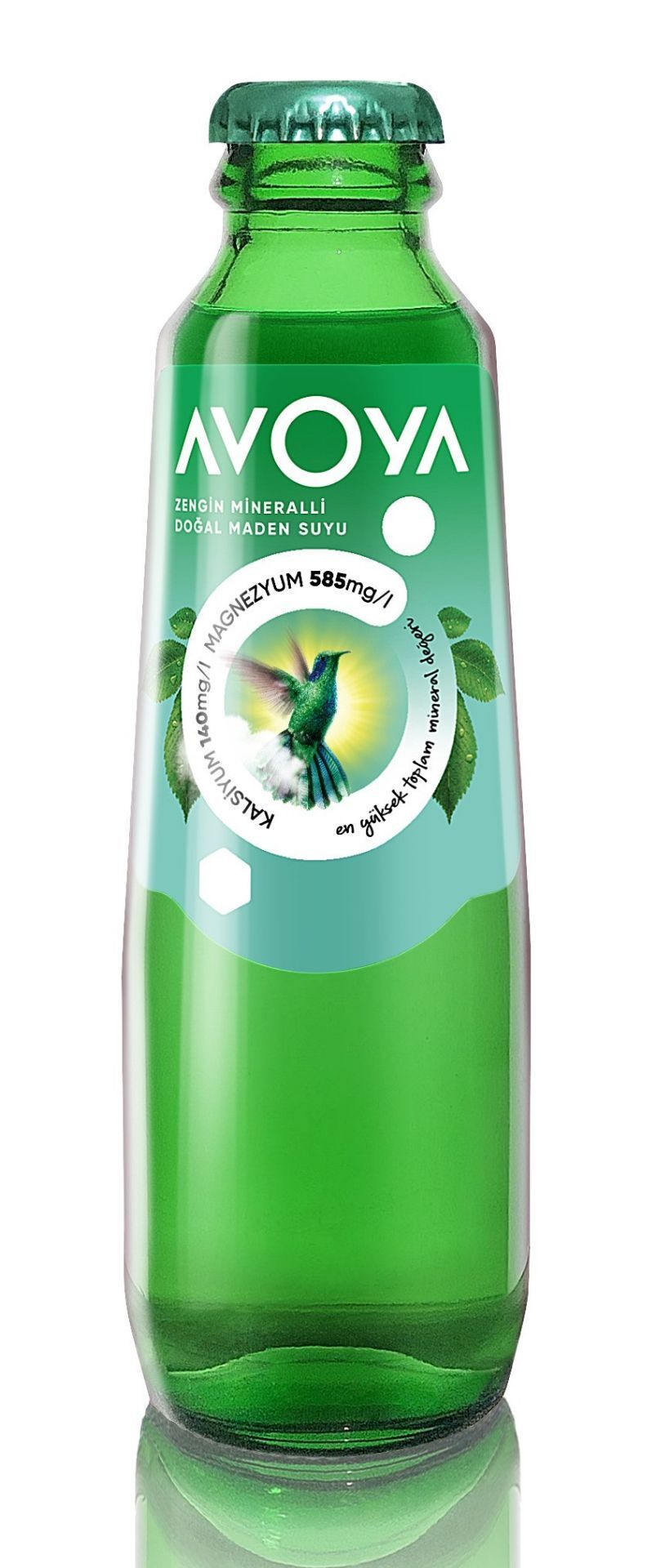 AVOYA MİNERALLİ SADE KALS&MAGN. 200ML CAM 1*24