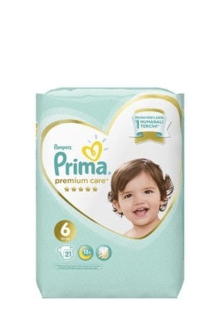 PRİMA İKİZ PREMİUM 6 EKSTRA LARGE 13+KG 21'Lİ 1*6