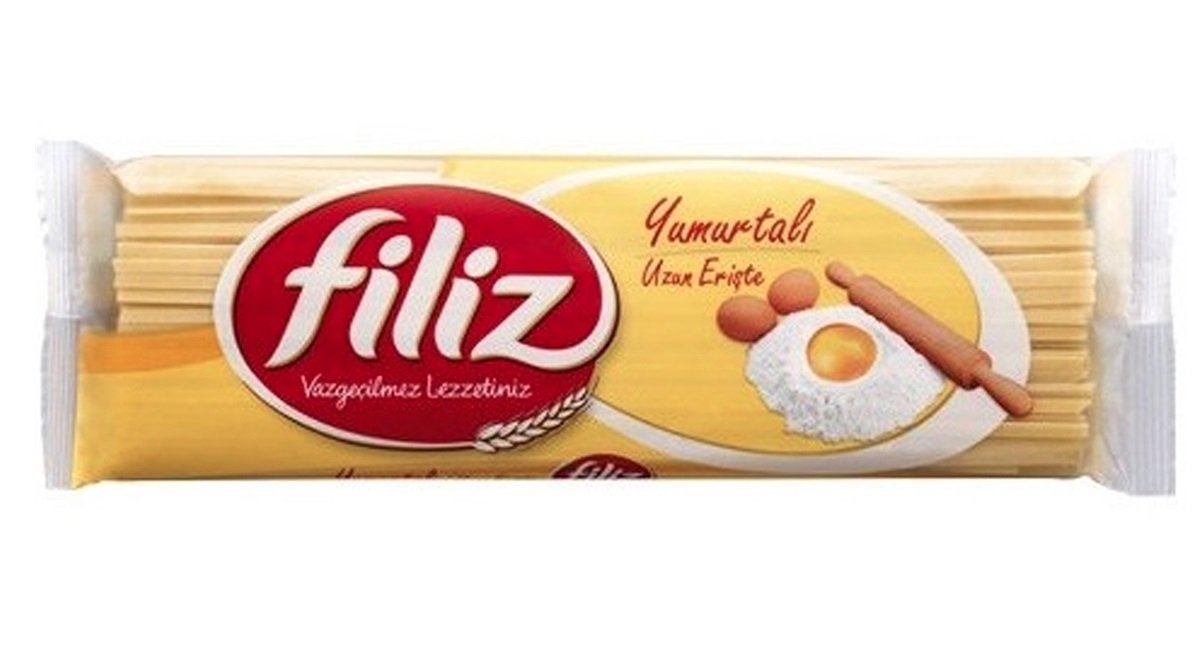 FİLİZ .YUMURTALI UZUN ERİŞTE MAKARNA 350GR 1*12