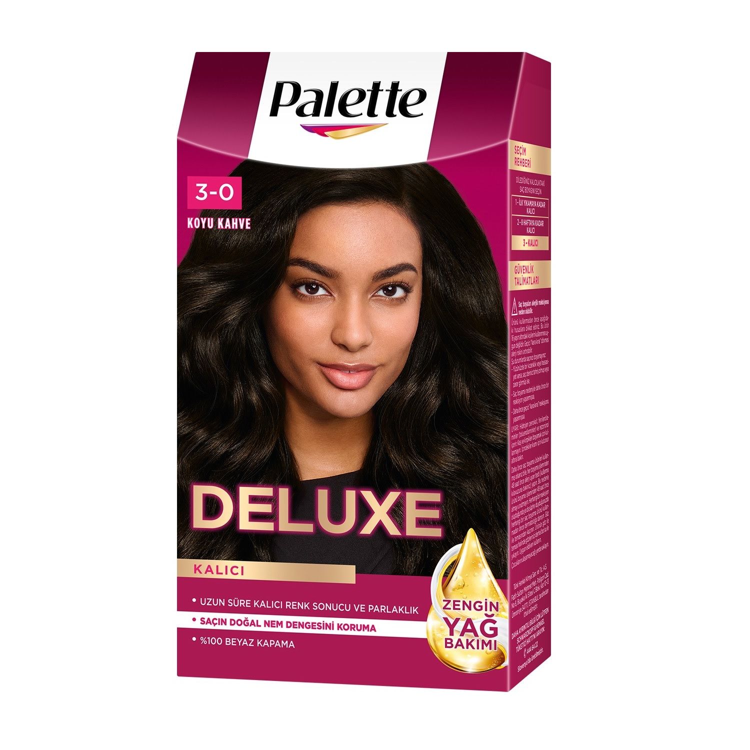 PALETTE DELUXE 3-0 KOYU KAHVE 1*6