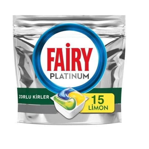 FAİRY KAPS.PLATINUM 15'Li LİMON 224G 1*6