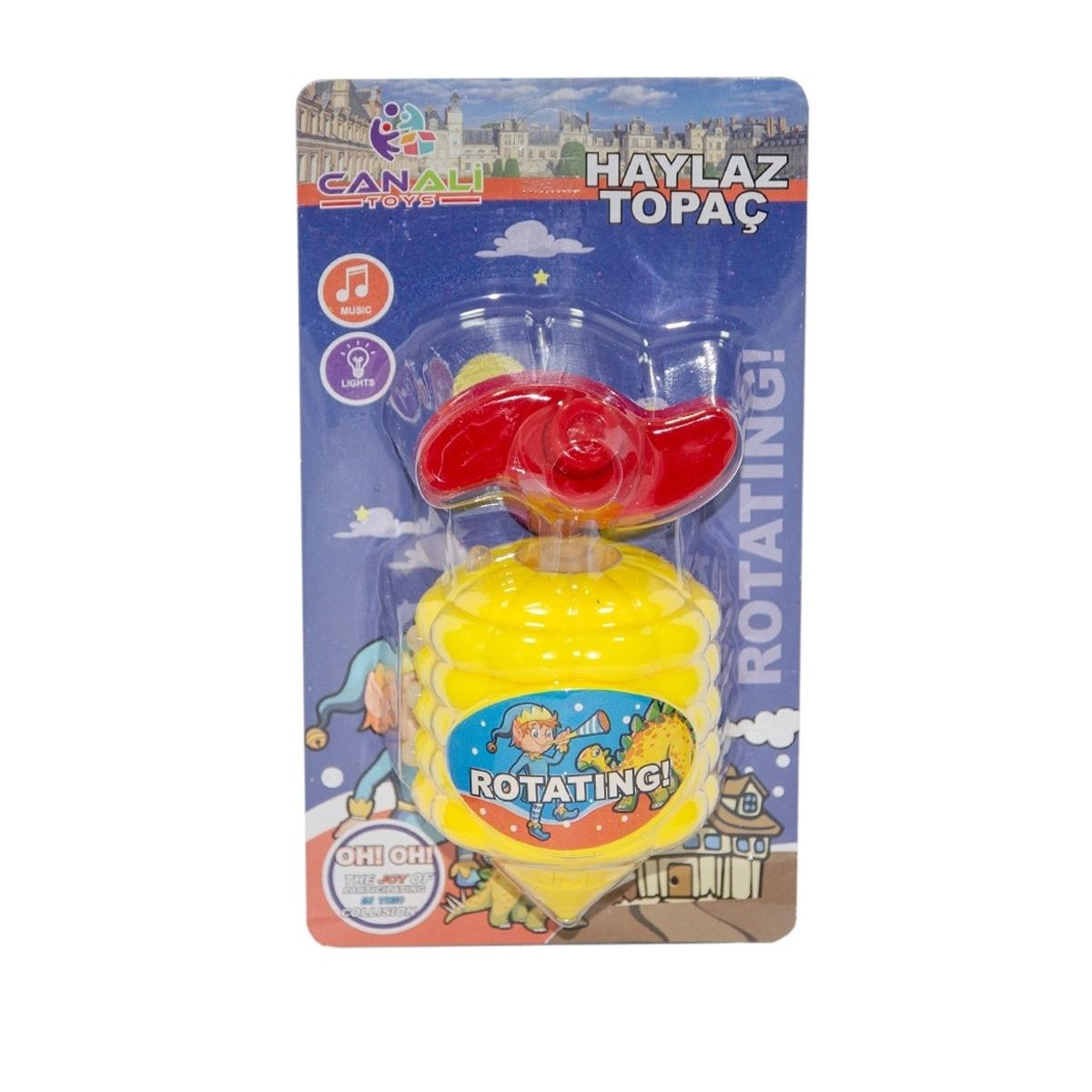 OYUNCAK TOPAÇ HAYLAZ IŞIKLI SESLİ CAN ALİ CNL-1133 *