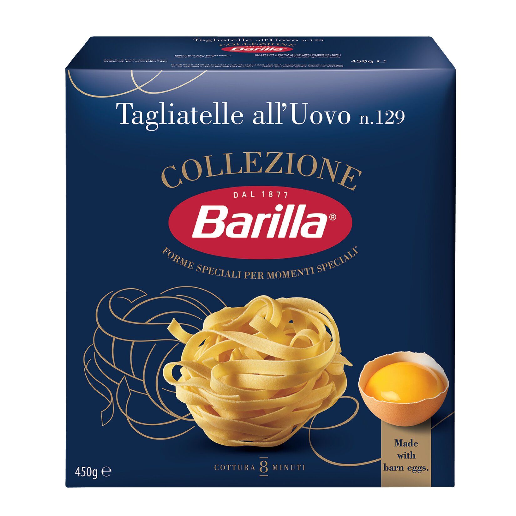 BARİLLA MAK..TAGLlATELLE 450G N.29 UOVO KUTU 1*12