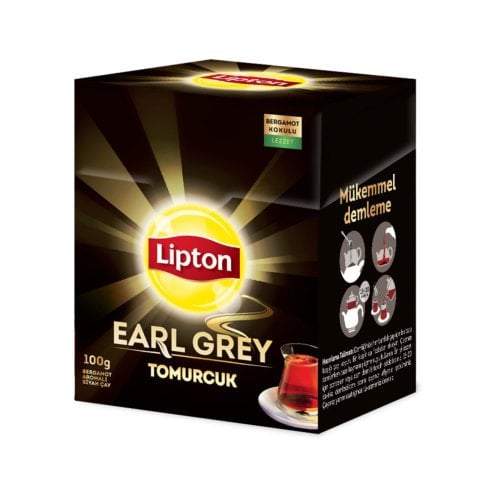 LİPTON  EARLGREY 100GR BERG.AROMALI KARTON 1*12