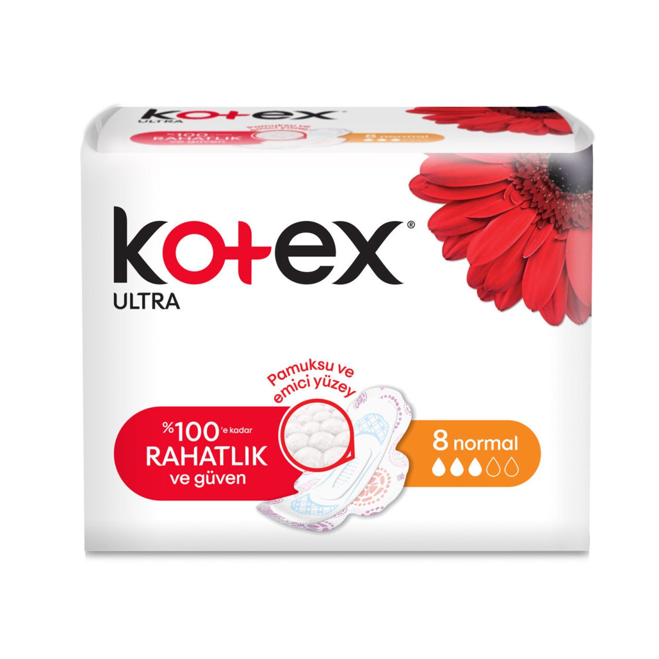 KOTEX T.ULTRA NORMAL 8'Lİ 1*24
