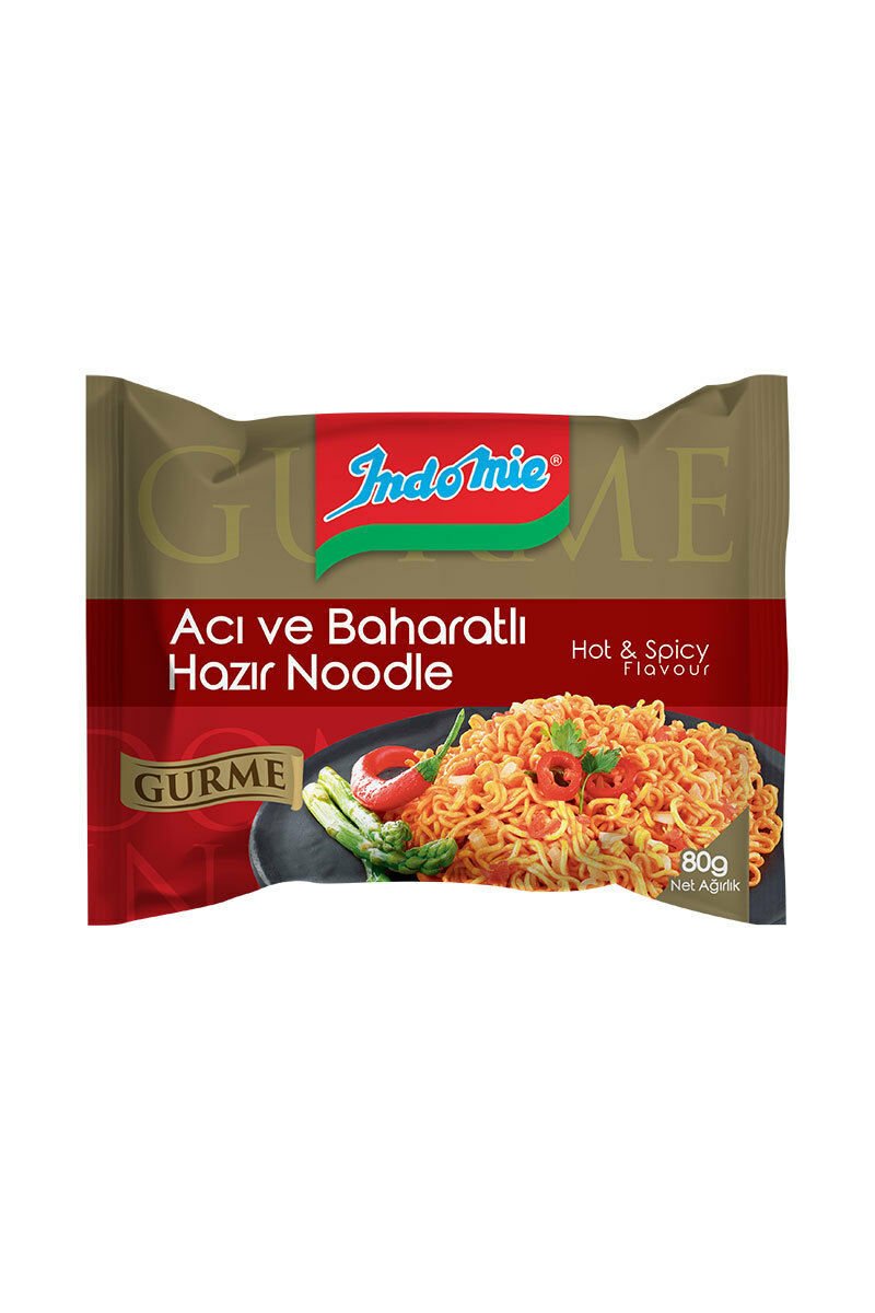 İNDO MİE NOODLE GURME ACI&BAHARATLI 80GR 1*40