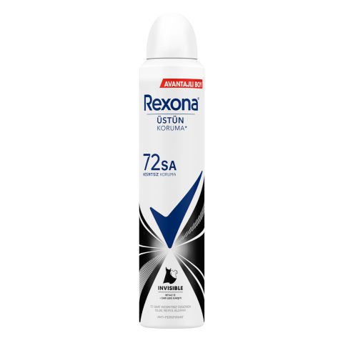 REXONA DEO WOMEN 150ML INVISIBLE BLACK 72SA 1*24