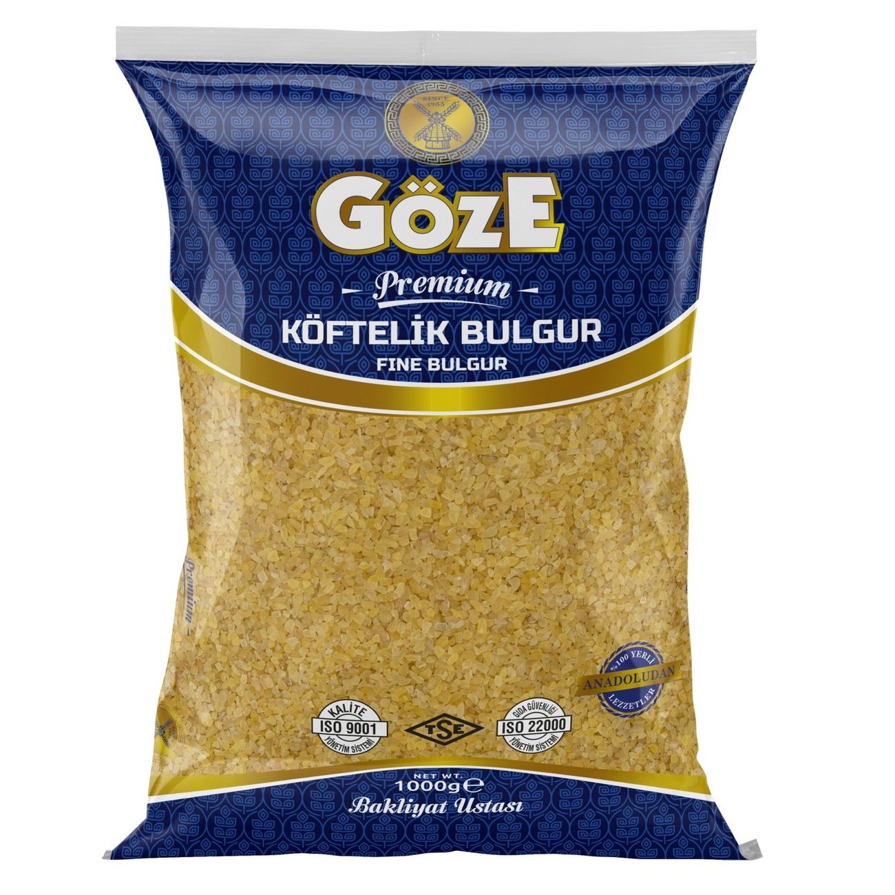 GÖZE 1KG BULGUR KÖFTELİK 1*15