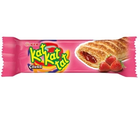 ÜLKER B.KATKAT TAT ÇİLEKLİ 28GR 695-08 1*24