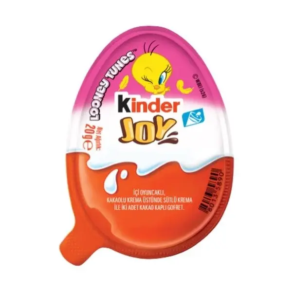 KİNDER SURPRISE JOY YUMURTA KIZ LİCENSE LOONEY T1 1*24*2