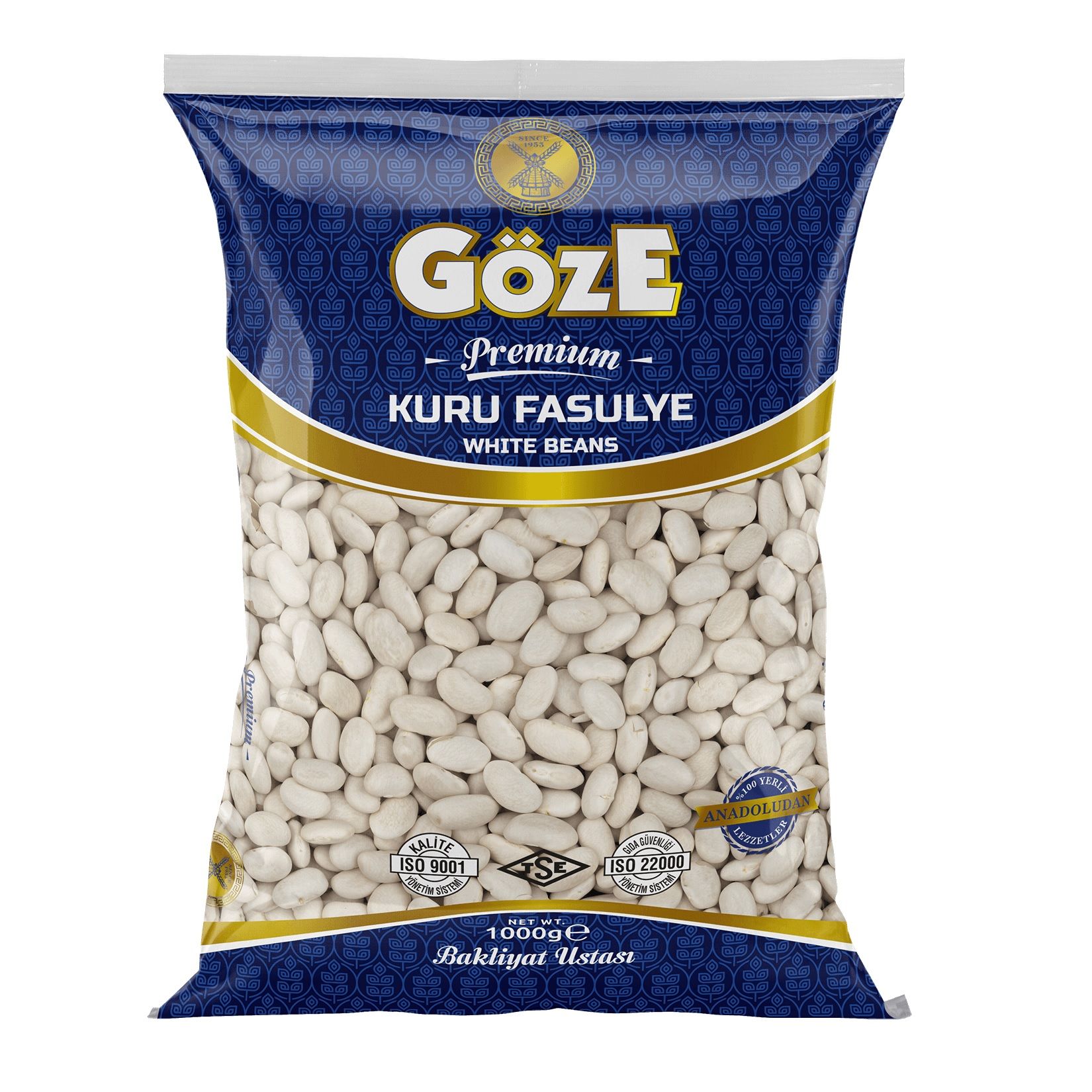 GÖZE 1KG KURU FASULYE DERMASON 1*15