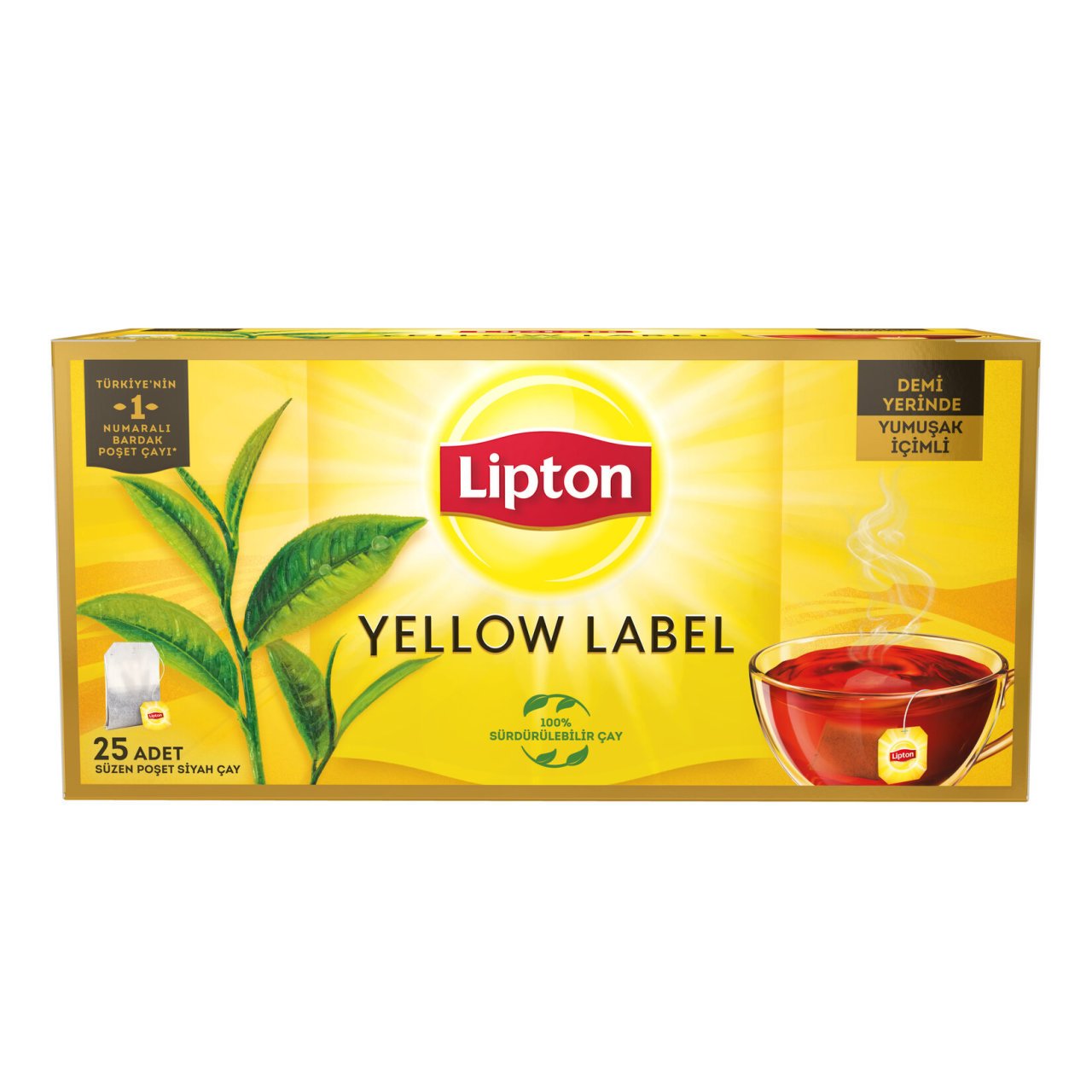 LİPTON BARDAK LYL 25 POŞ.ZARFSIZ 50GR 1*12