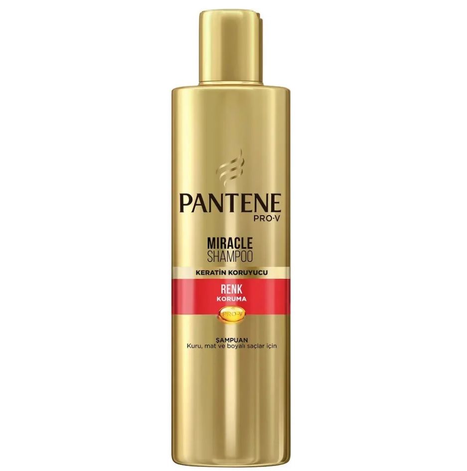 PANTENE ŞAMPUAN 250ML MİRACLE RENK KORUMA KURU, MAT VE BOYALI SAÇ 1*6
