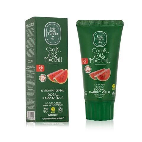 EYÜP S.T.DİŞ MAC.ÇOCUK DOĞAL KARPUZ ÖZLÜ 60ML 2-6YAŞ 1*12