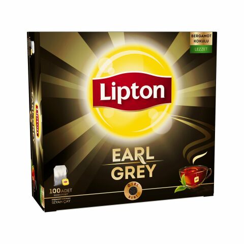 LİPTON BARDAK EARLGREY 100'LÜ 200G 1*6