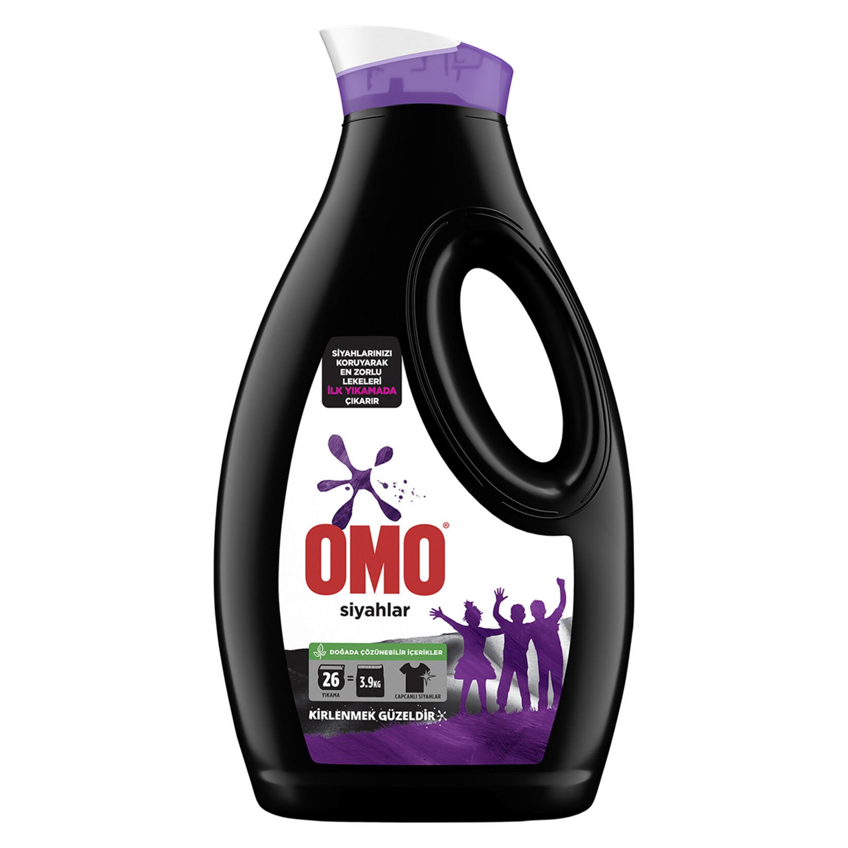 OMO MAT.SIVI 1.690ML SİYAHLAR 1*6