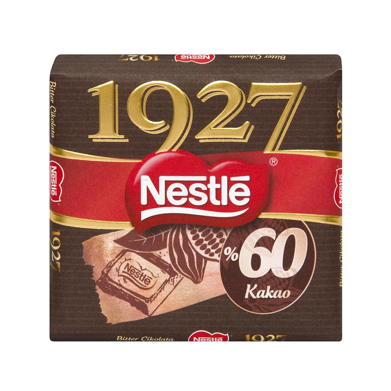 NESTLE Ç.60GR.1927 BİTTER KARE %60 KAKAO*1*6*6