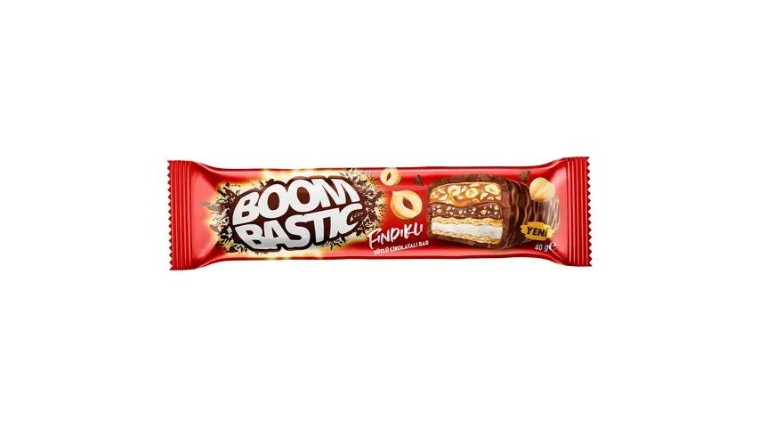 ŞÖLEN BOOM BASTIC FINDIKLI SÜTLÜ ÇİK.BAR  1*12*6