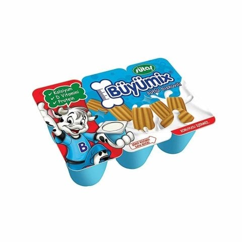 SÜTAŞ .BÜYÜMİX 6*40GR SÜT-BİSKÜVİ