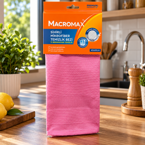 MACROMAX B.M.FİBER TEM.BEZİ SİHİRLİ 40*60CM 2025200 1*12