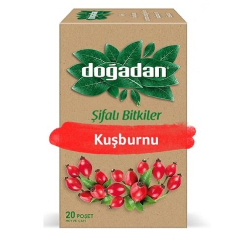 DOĞADAN MEYVE ÇAYI KUŞBURNU ÇAYI 20'Lİ 40G 1*12