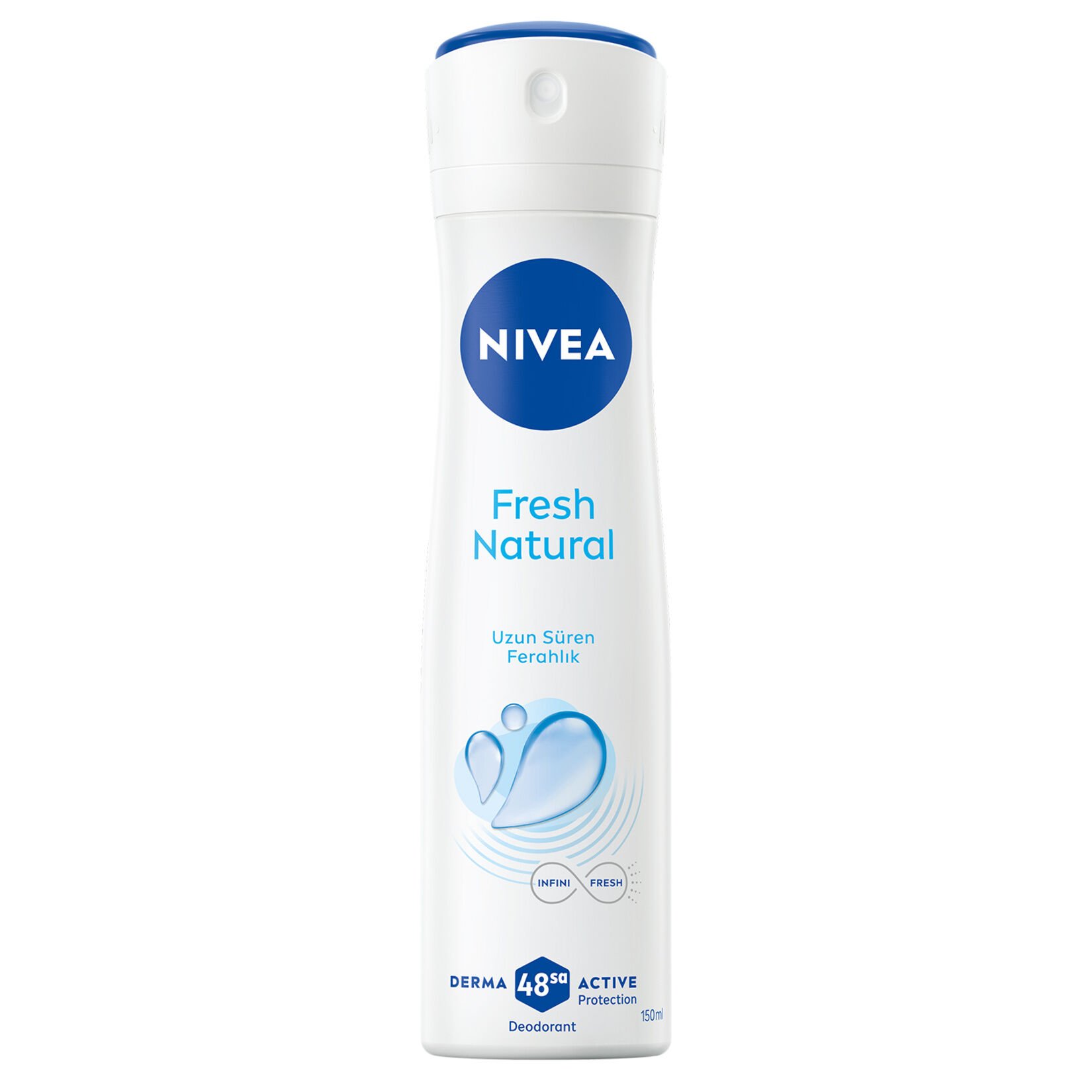 NIVEA .DEO KDN FRESH NATURAL 150ML 48SA 81601 1*30