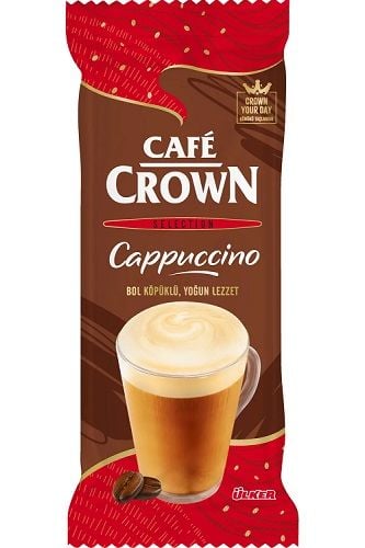 CAFE CROWN CAPPUCCİNO SADE Ş.SİZ 12,5G 967-04 10*12