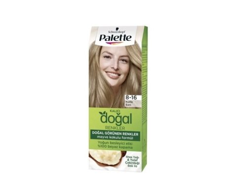 PALETTE DOĞAL RENK 8-16 KÜLLÜ SARI 1*10