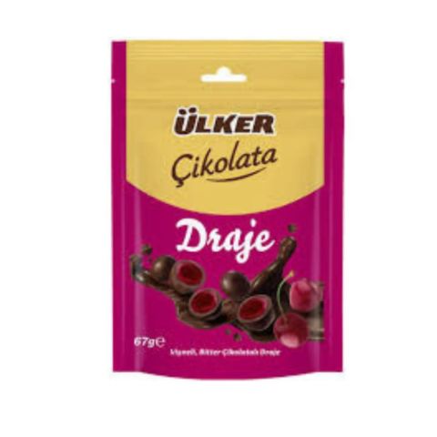 ÜLKER C.DRAJE VİŞNELİ BİTTER ÇİK.67GR 1496-04 1*14