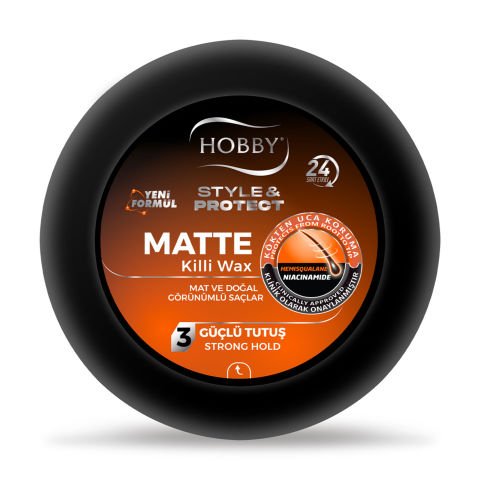 HOBBY J.WAX 100ML STYLE MATTE3 GÜÇLÜ TUTUŞ KİLLİ 1*24